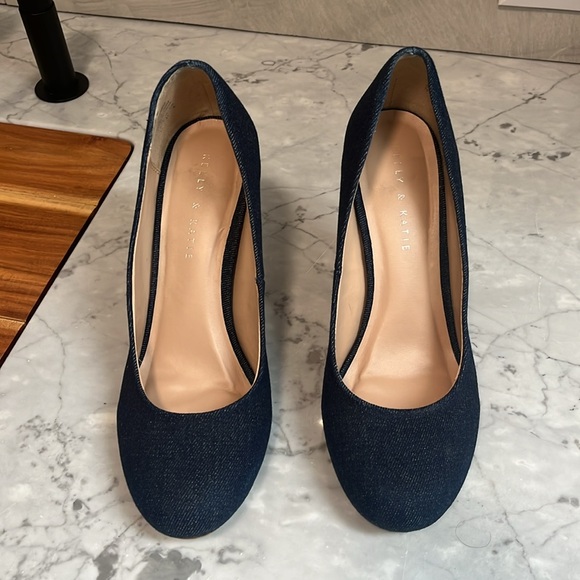 Kelly &Katie denim pumps - Picture 2 of 6